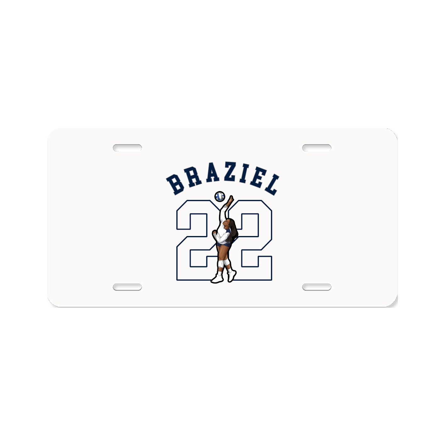 License Plate — Shirsey Arch in Classic