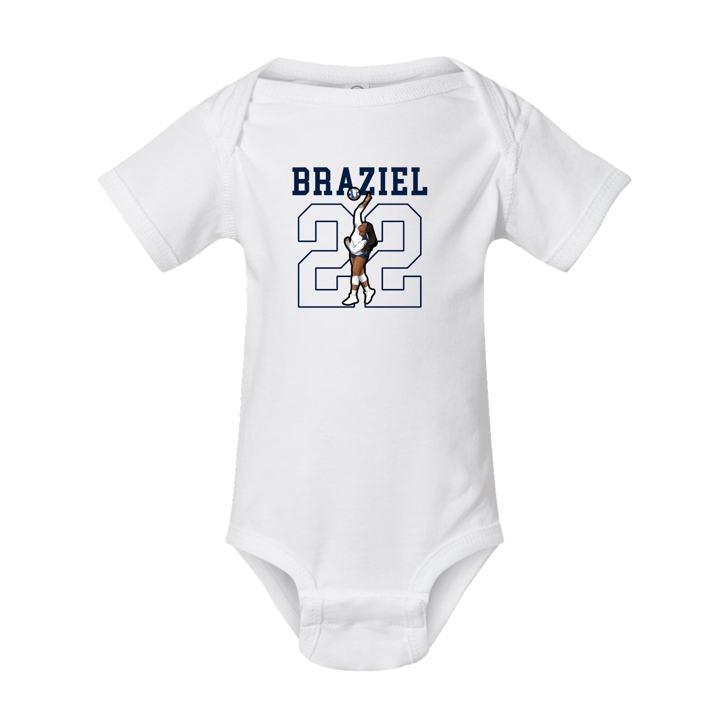 Baby Onesie — Shirsey in White