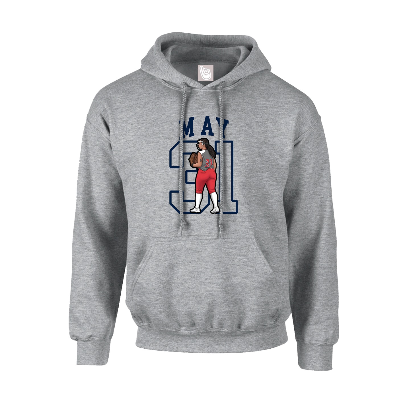 Youth Hoodie — Shirsey in Grey