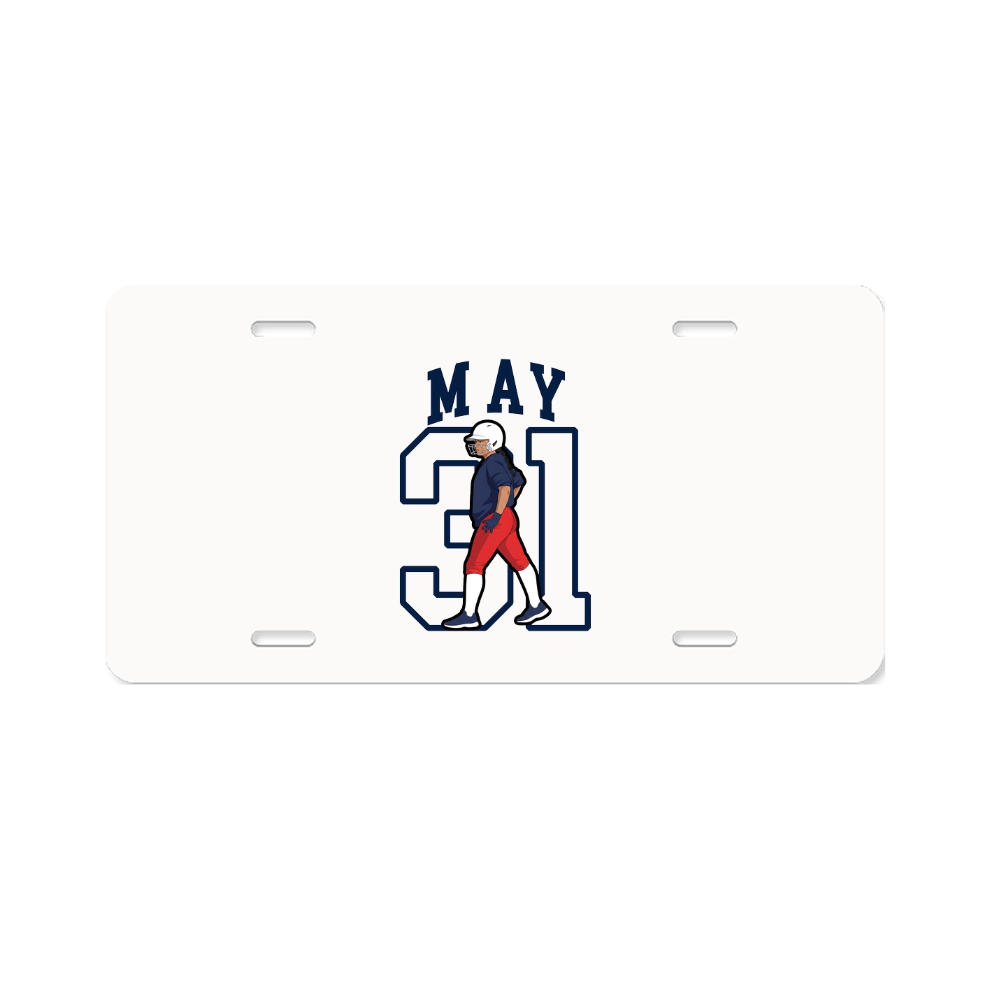 Aluminum License Plate