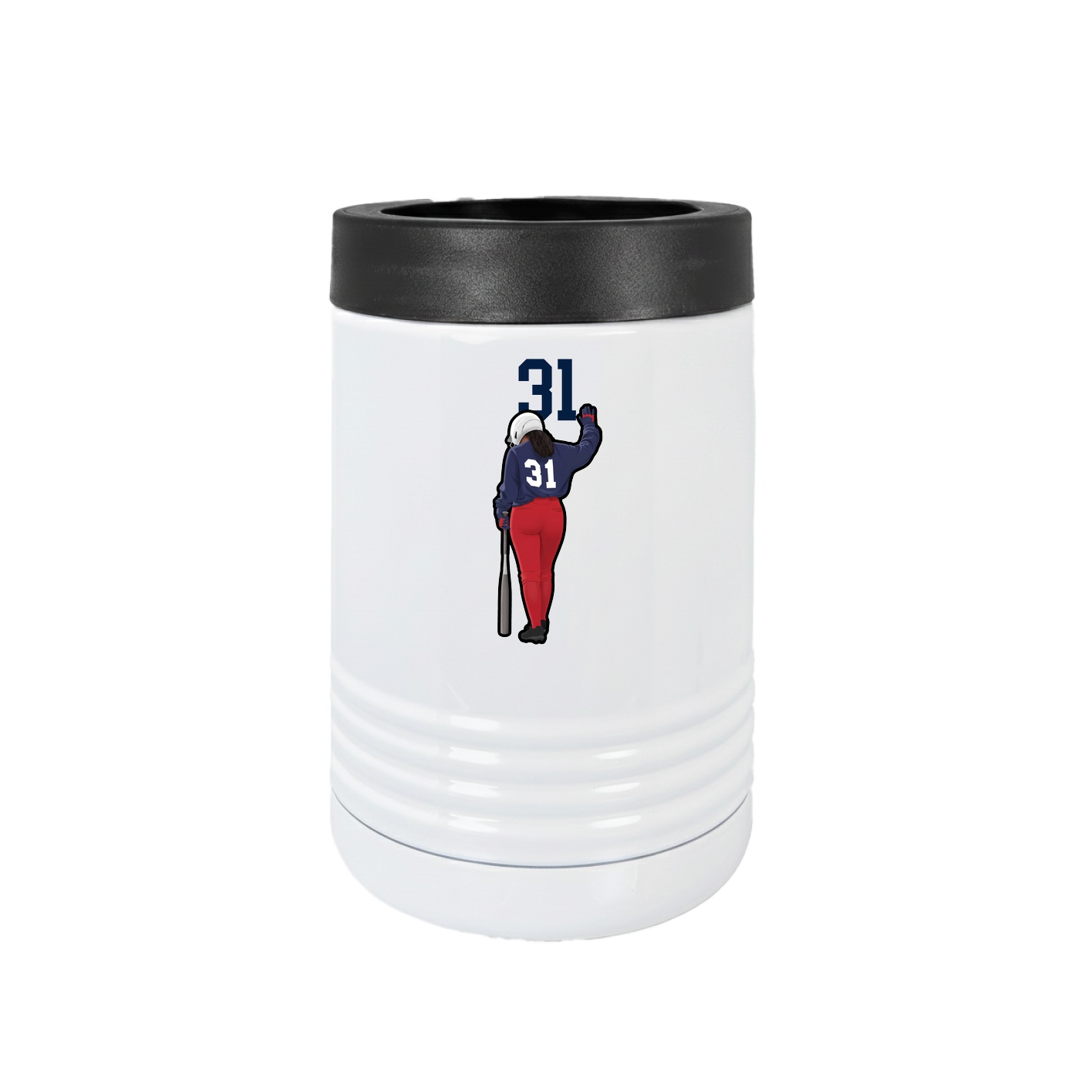 Beverage Holder — Number Top in White