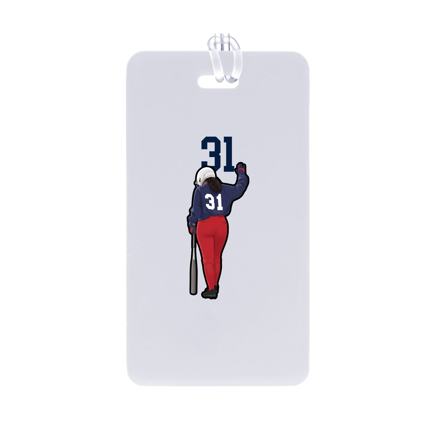 Bag Tag — Number Top in Classic