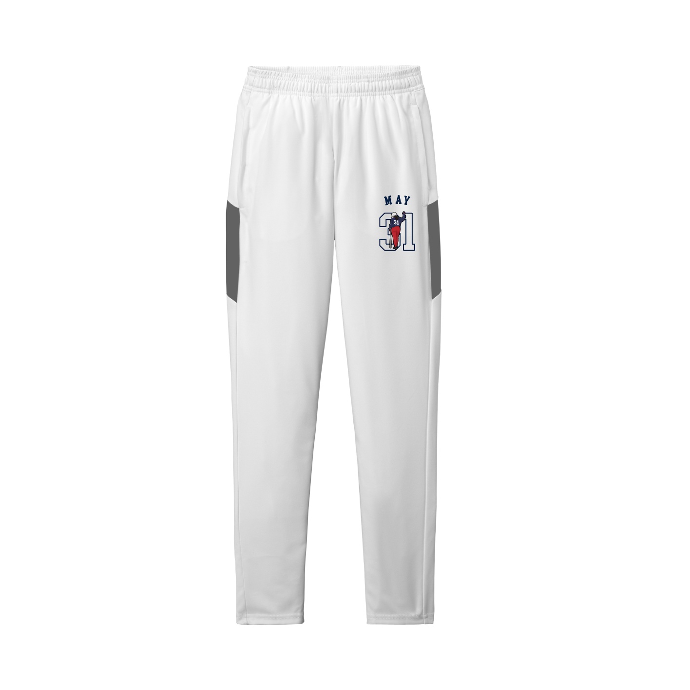 Team Travel Pant — Shirsey Arch in White/Grey
