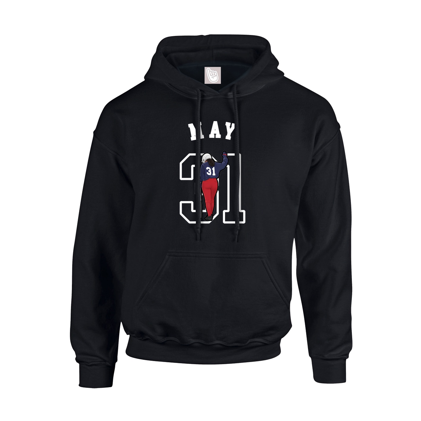 Hoodie — Shirsey Arch in Black