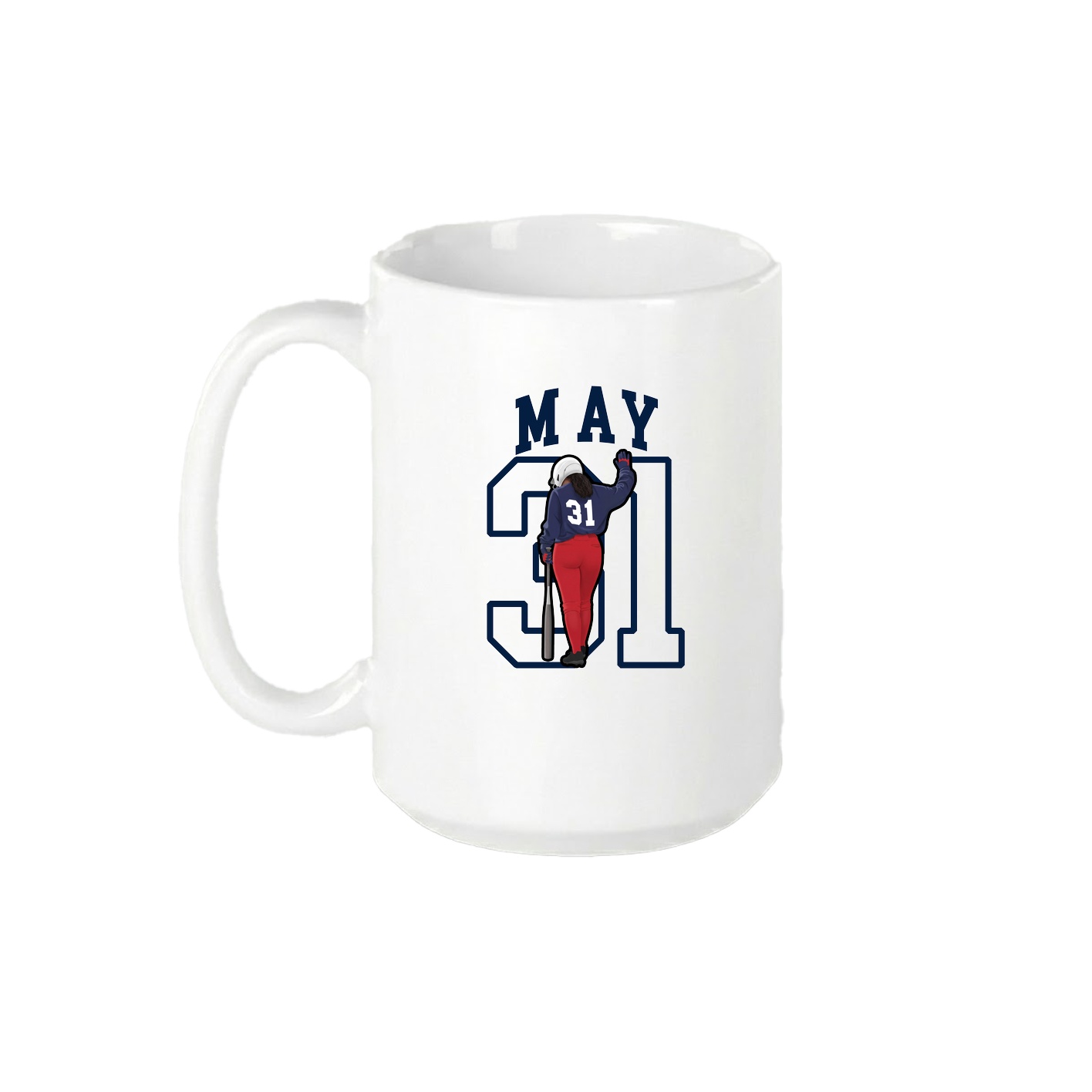 15oz Coffee Mug — Shirsey in White