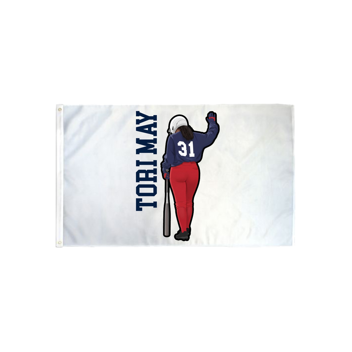 3x5 Flag — Name Vertical in Classic