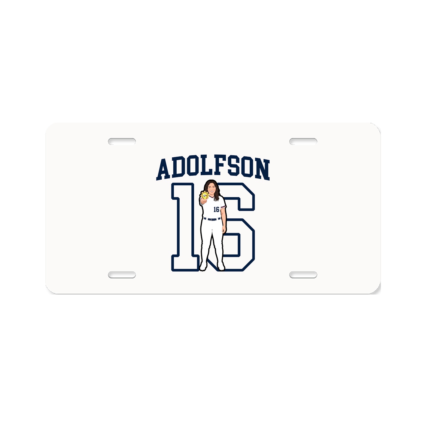 License Plate — Shirsey in Classic