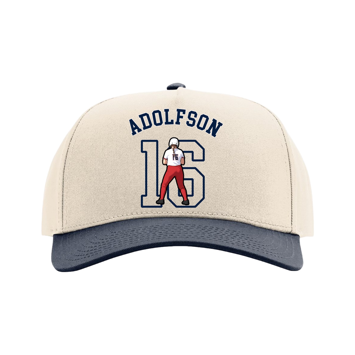 Full Fabric Five-Panel Champ Cap