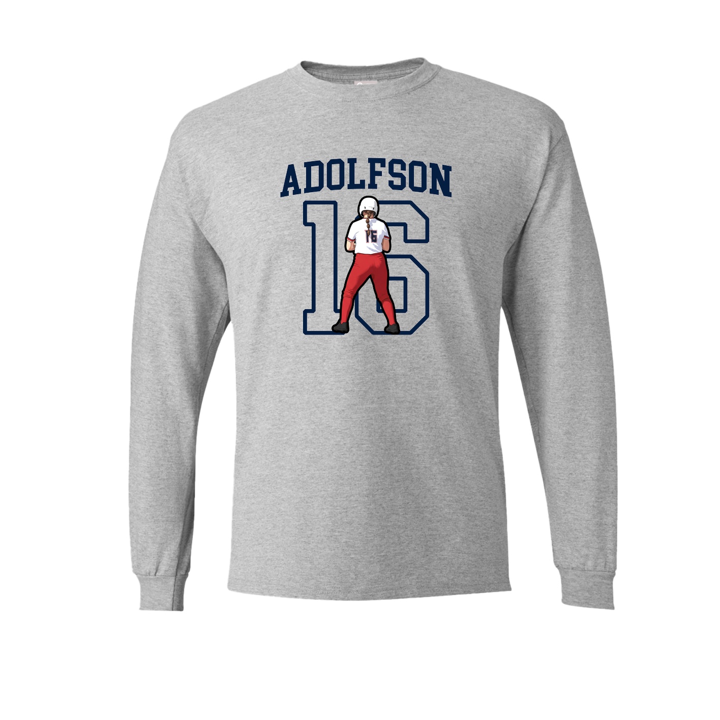 Long Sleeve Tee — Shirsey in Grey