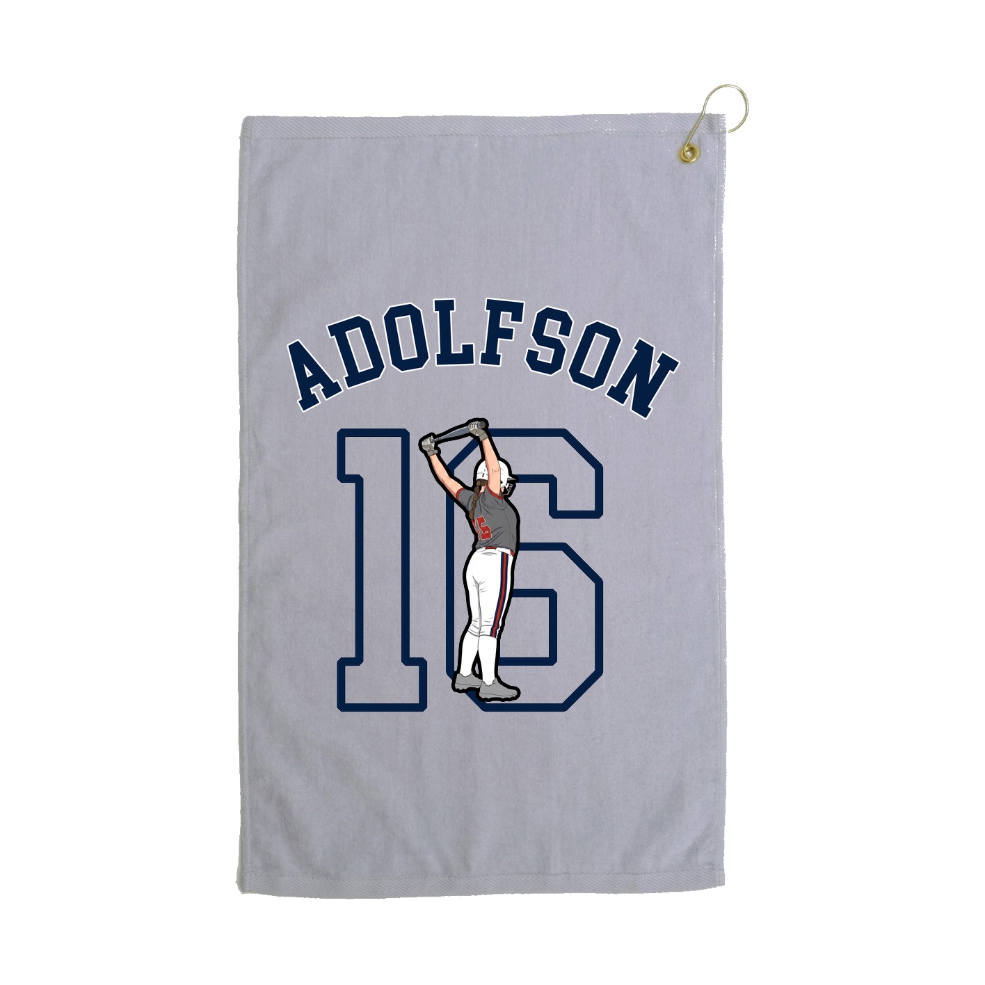 Golf Towel — Shirsey Arch in Grey
