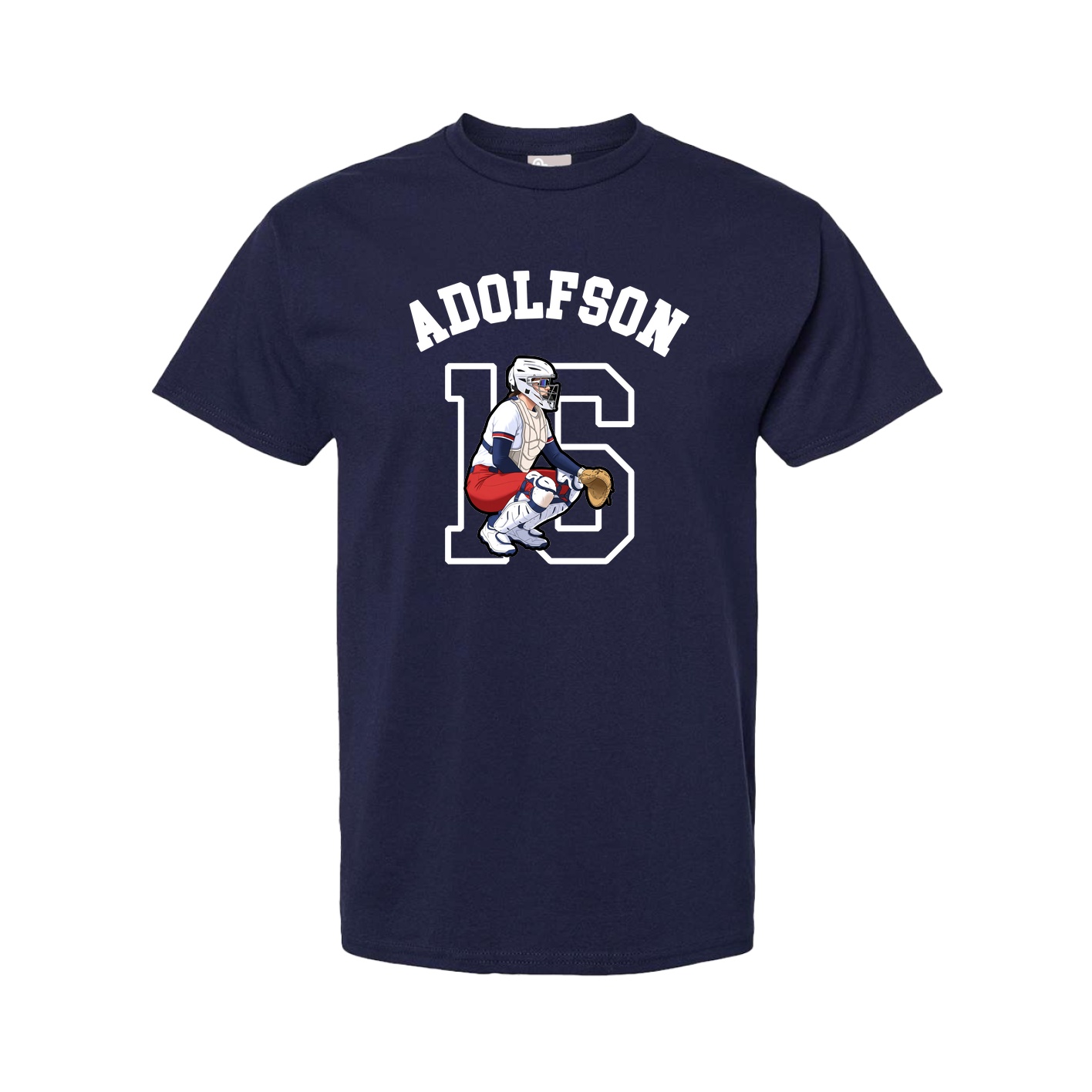 Youth Tee — Shirsey Arch in Navy