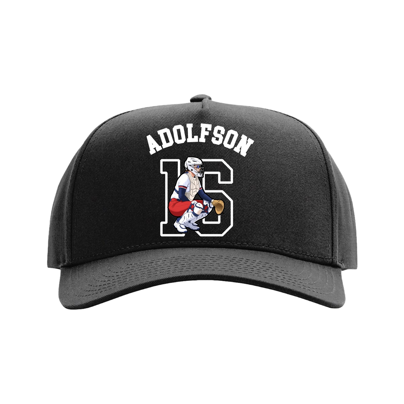 Full Fabric Five-Panel Champ Cap