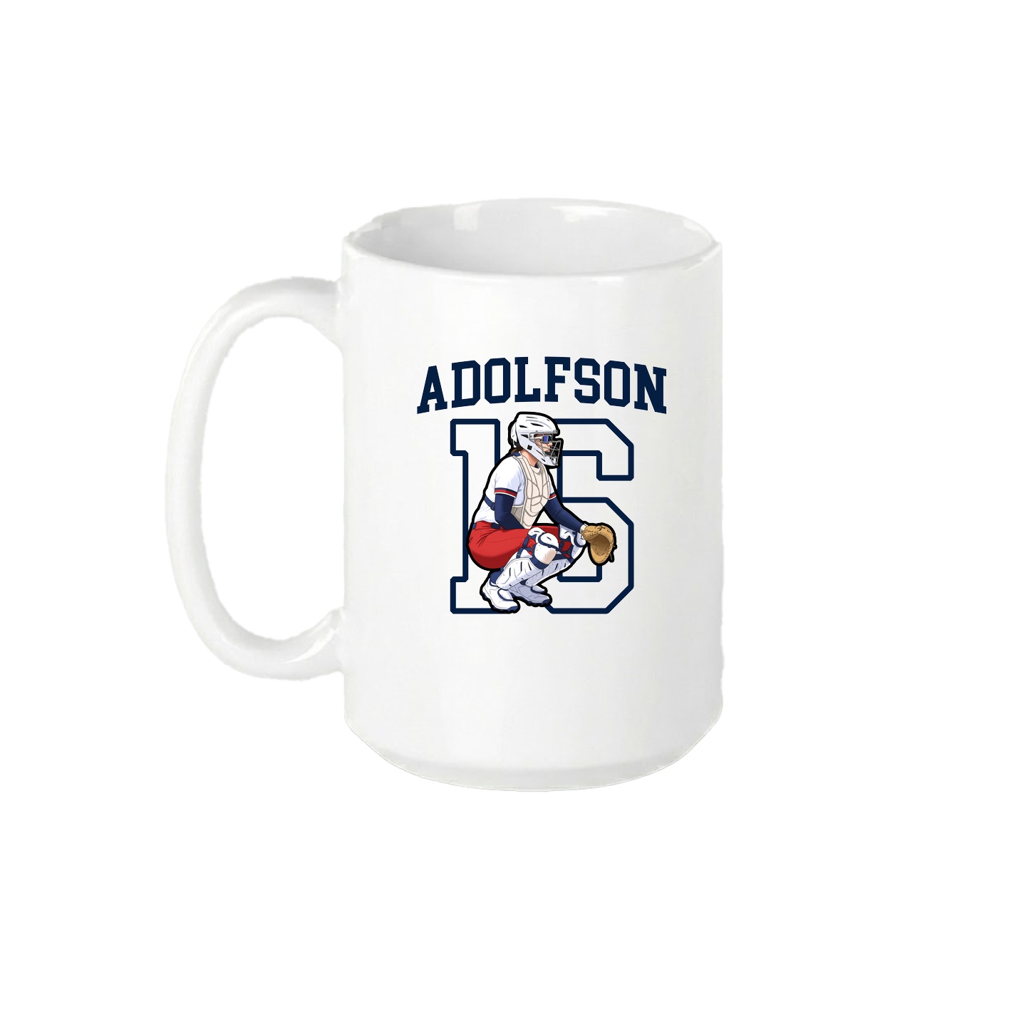 15oz Coffee Mug — Shirsey in White