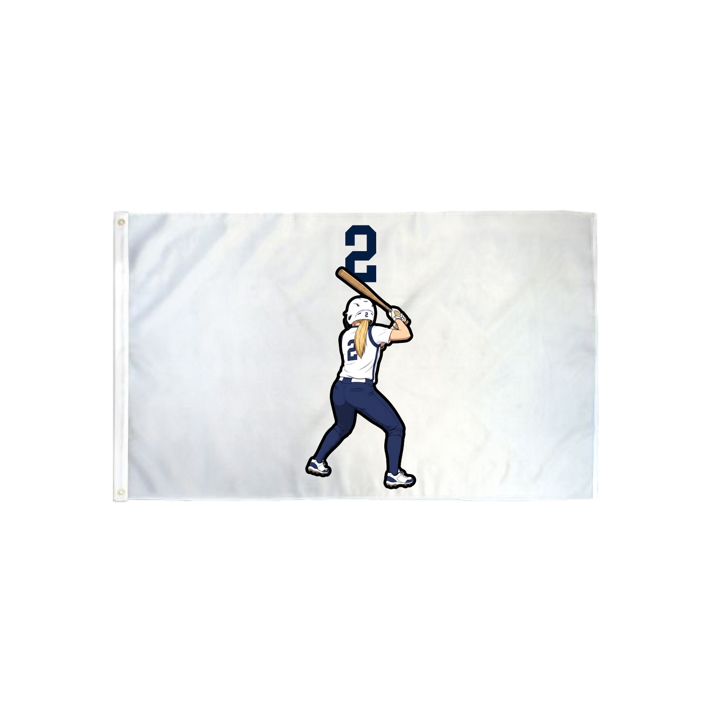 3x5 Flag — Number Top in Classic