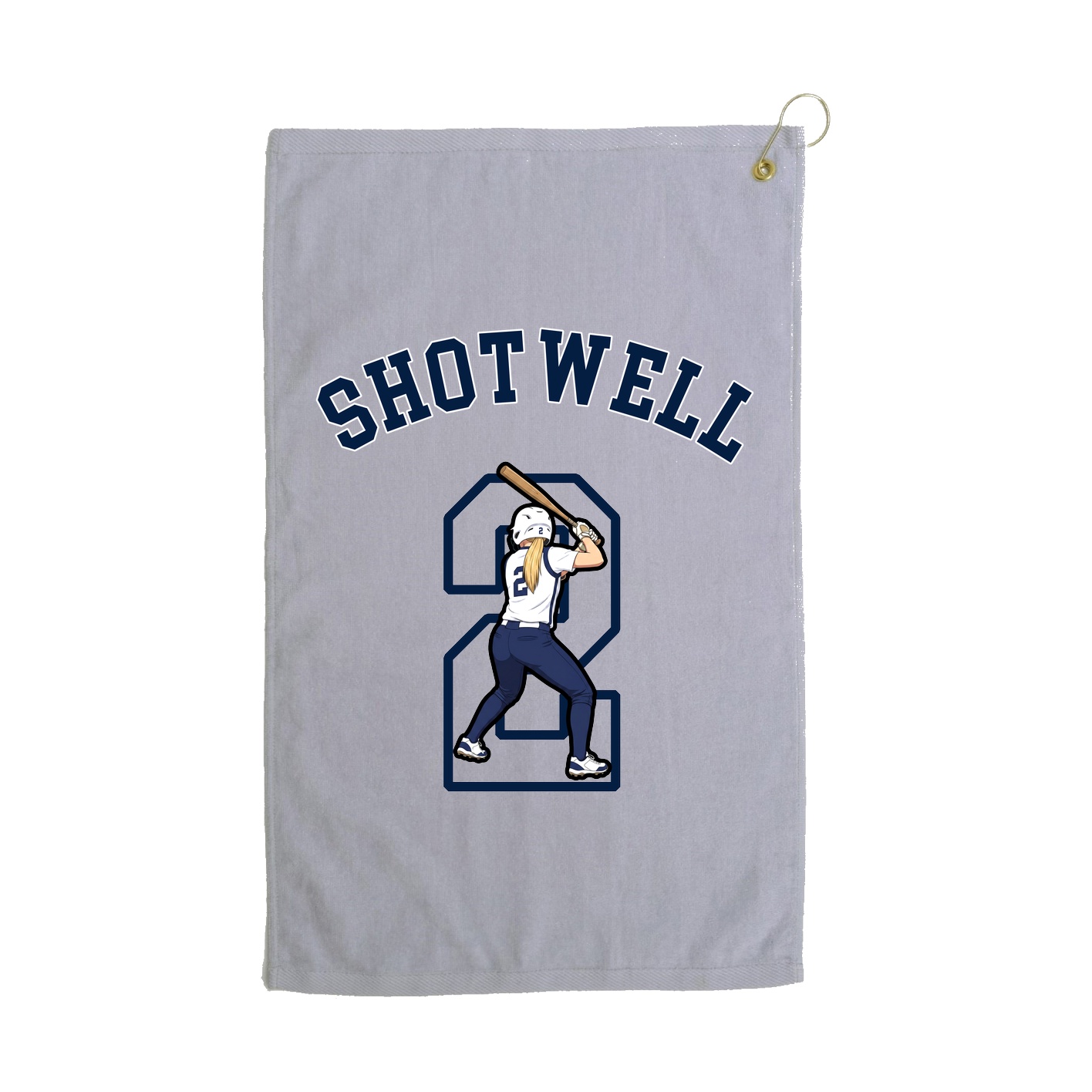 Golf Towel — Shirsey Arch in Grey