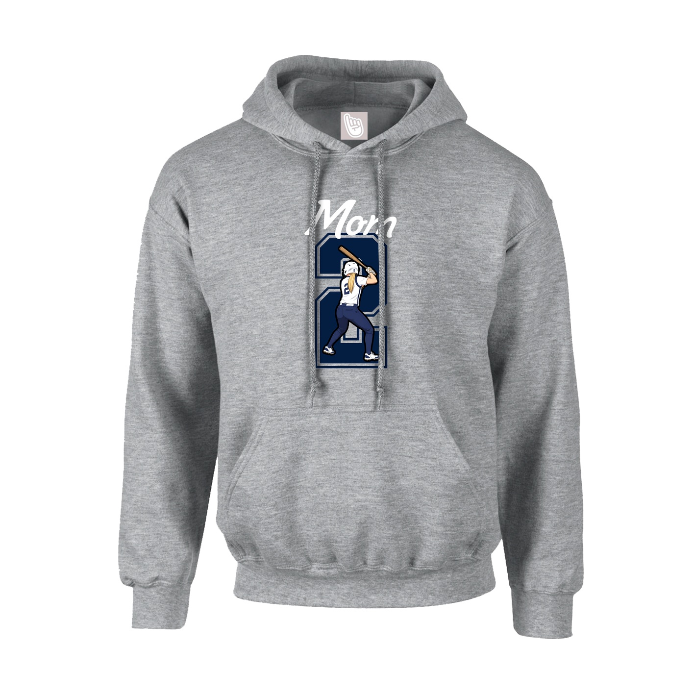 Hoodie — Mothers Day Shirsey in Grey