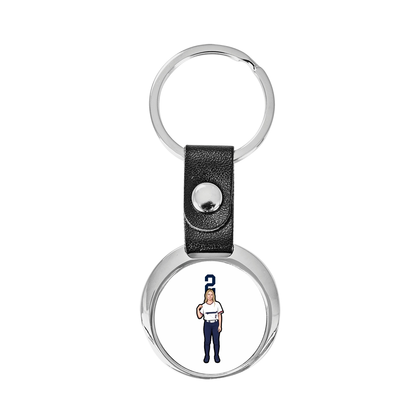 Key Chain — Number Top in Classic