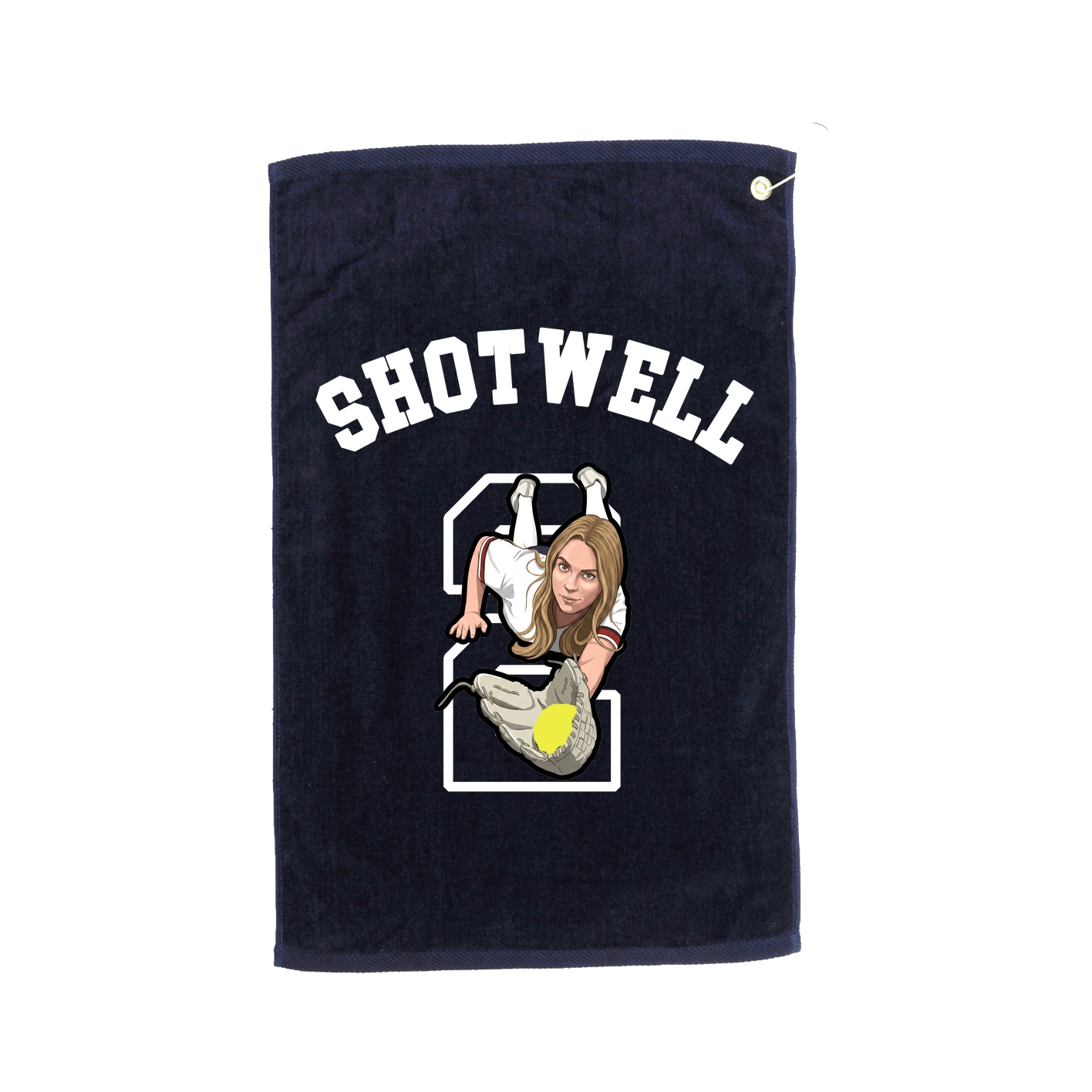 Golf Towel — Shirsey Arch in Navy
