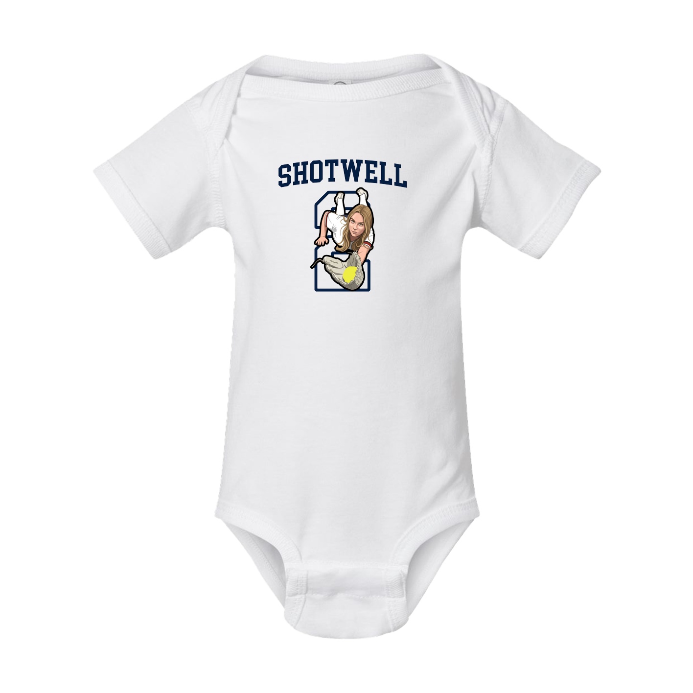 Baby Onesie — Shirsey in White