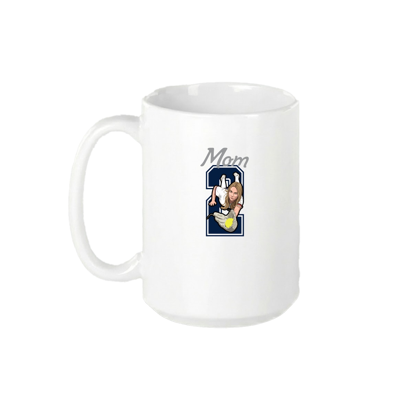 15oz Coffee Mug — Mothers Day Shirsey in White