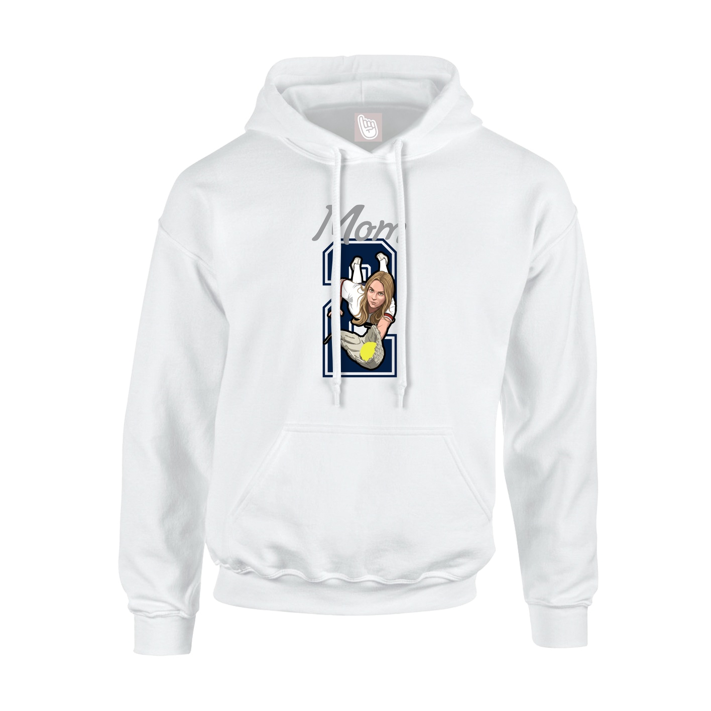 Youth Hoodie — Mothers Day Shirsey in White