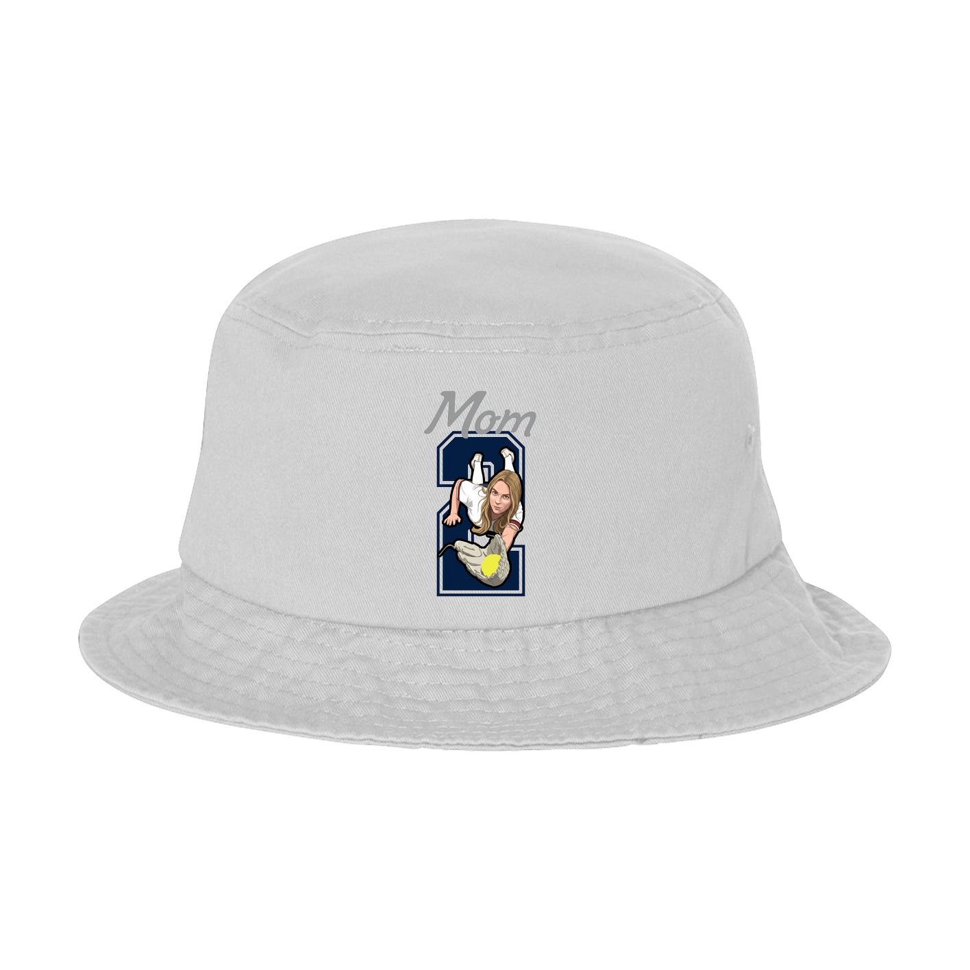 Bucket Cap — Mothers Day Shirsey in White