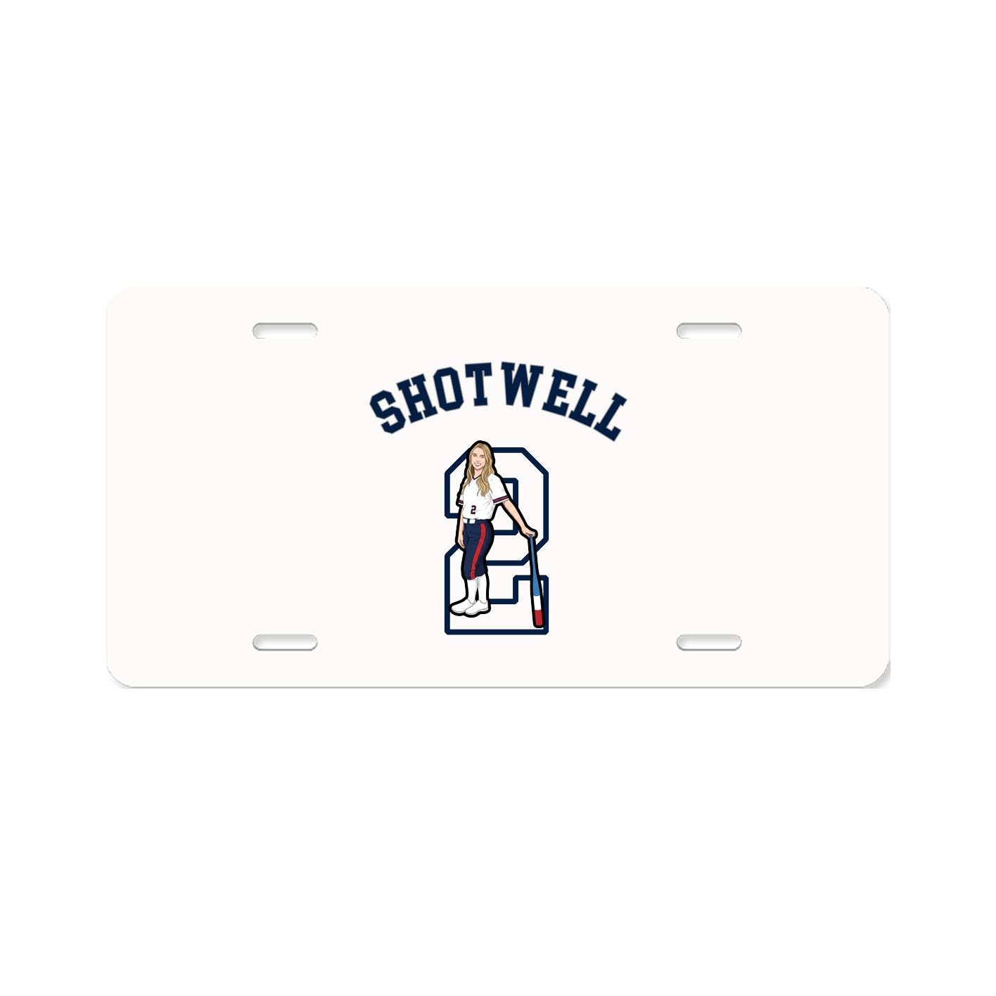 License Plate — Shirsey Arch in Classic