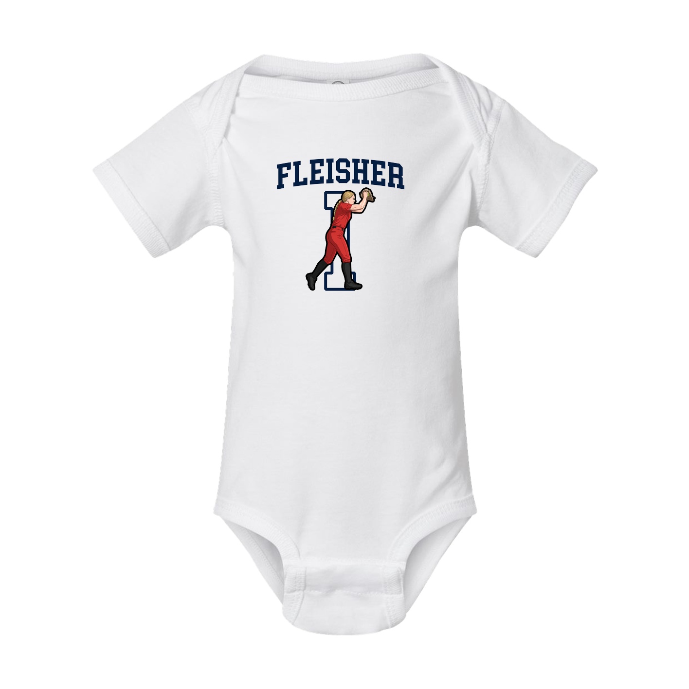 Baby Onesie — Shirsey in White