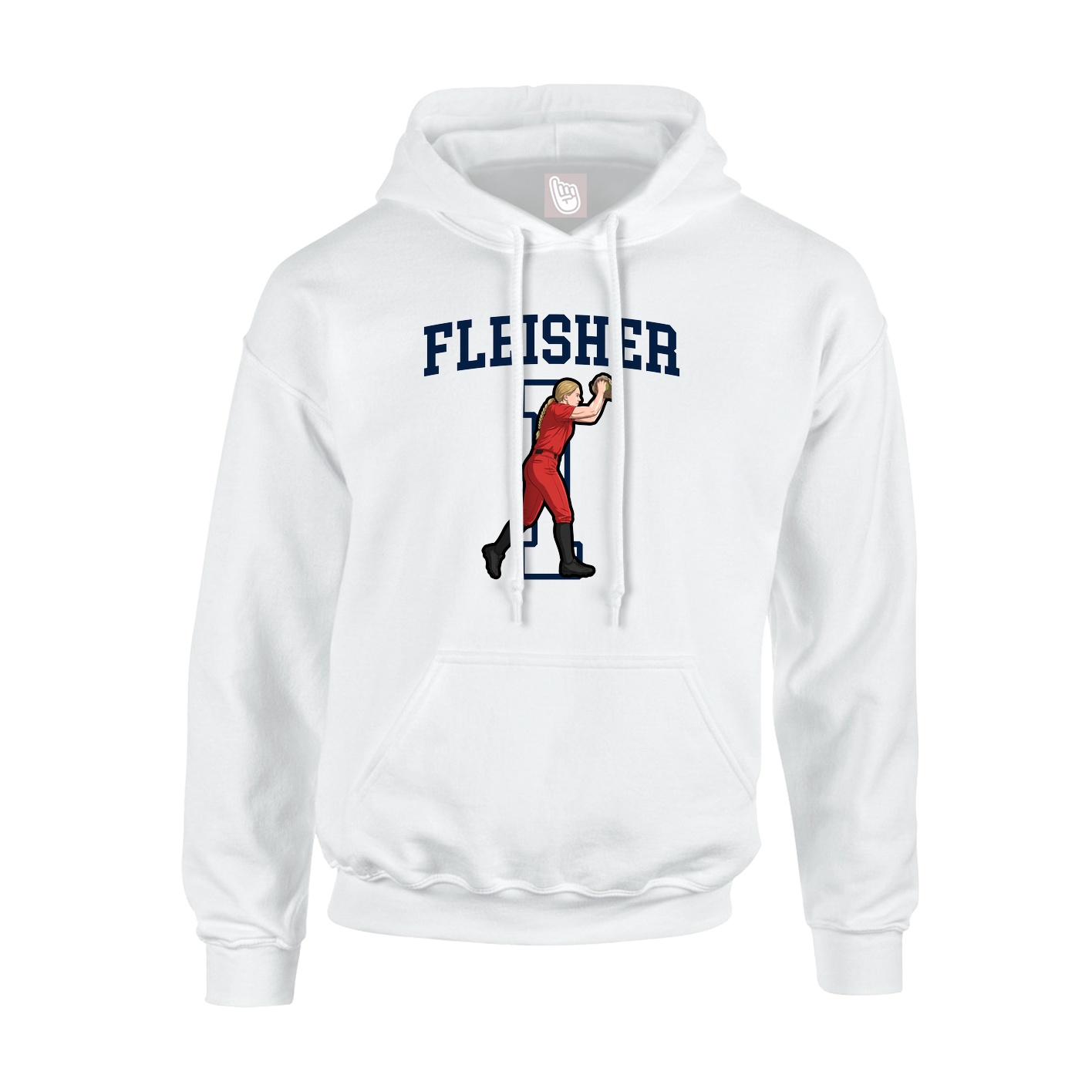 Youth Hoodie — Shirsey in White