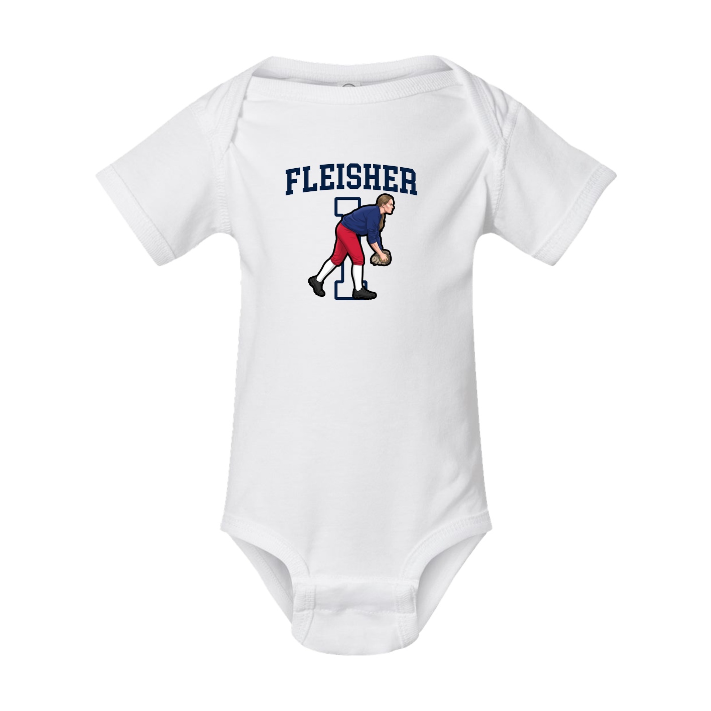 Baby Onesie — Shirsey in White