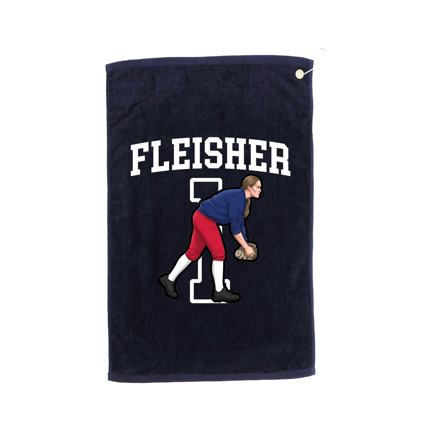 Golf Towel — Shirsey in Navy