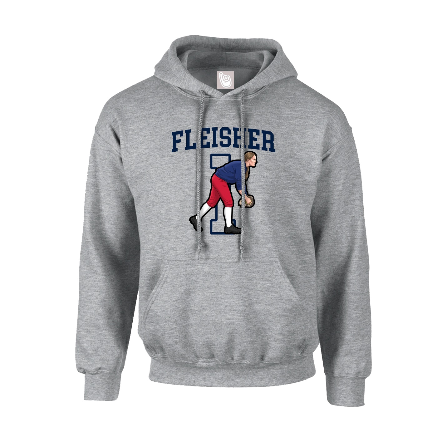Hoodie — Shirsey in Grey