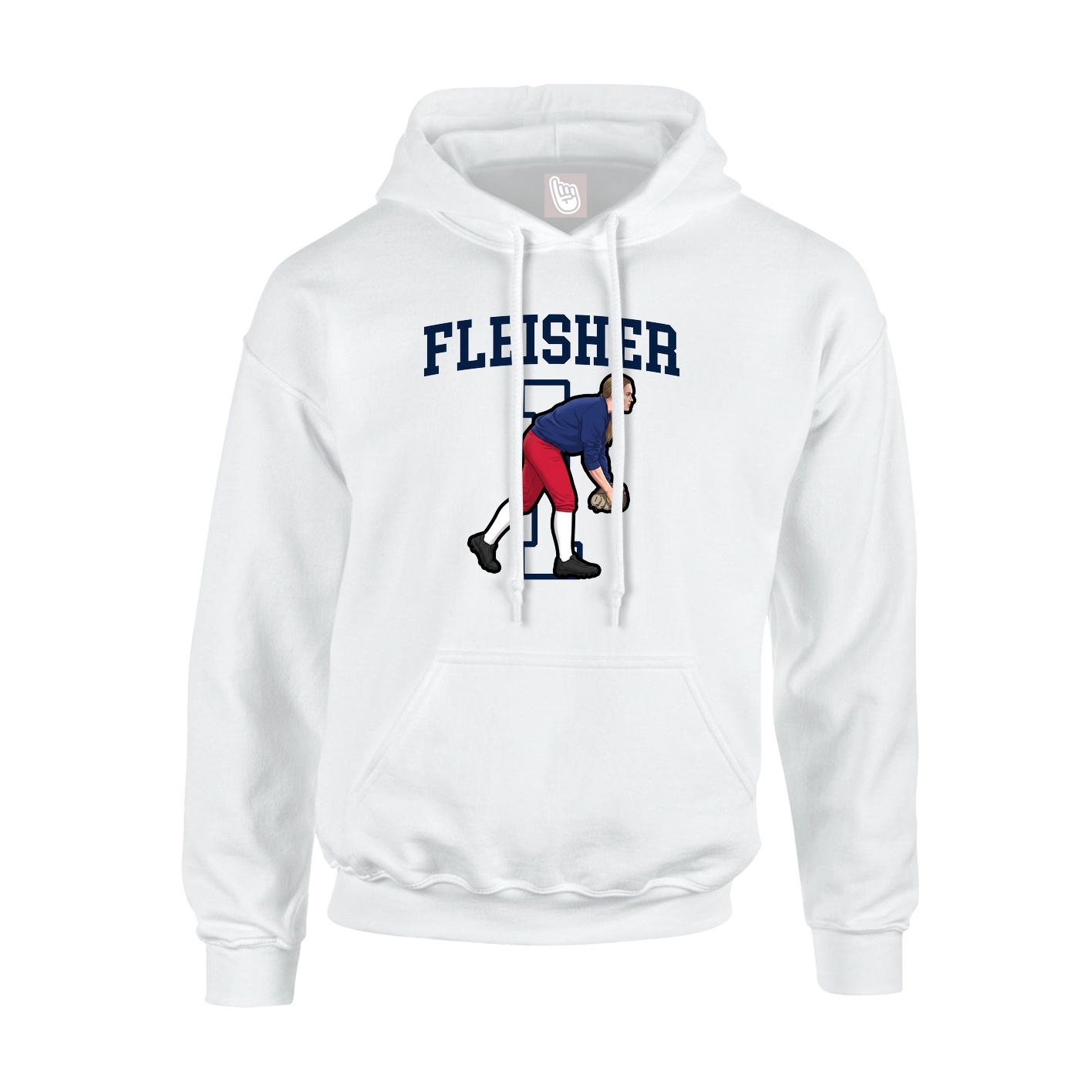 Youth Hoodie — Shirsey in White