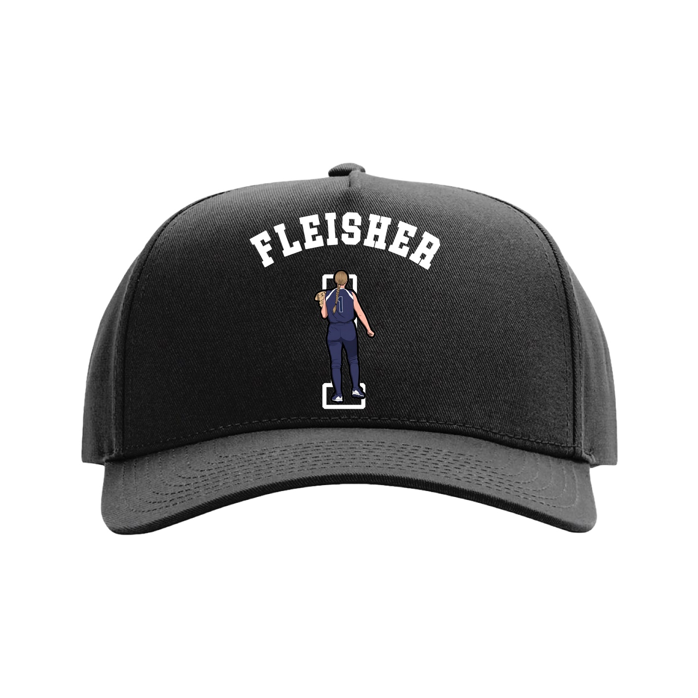 Full Fabric Five-Panel Champ Cap