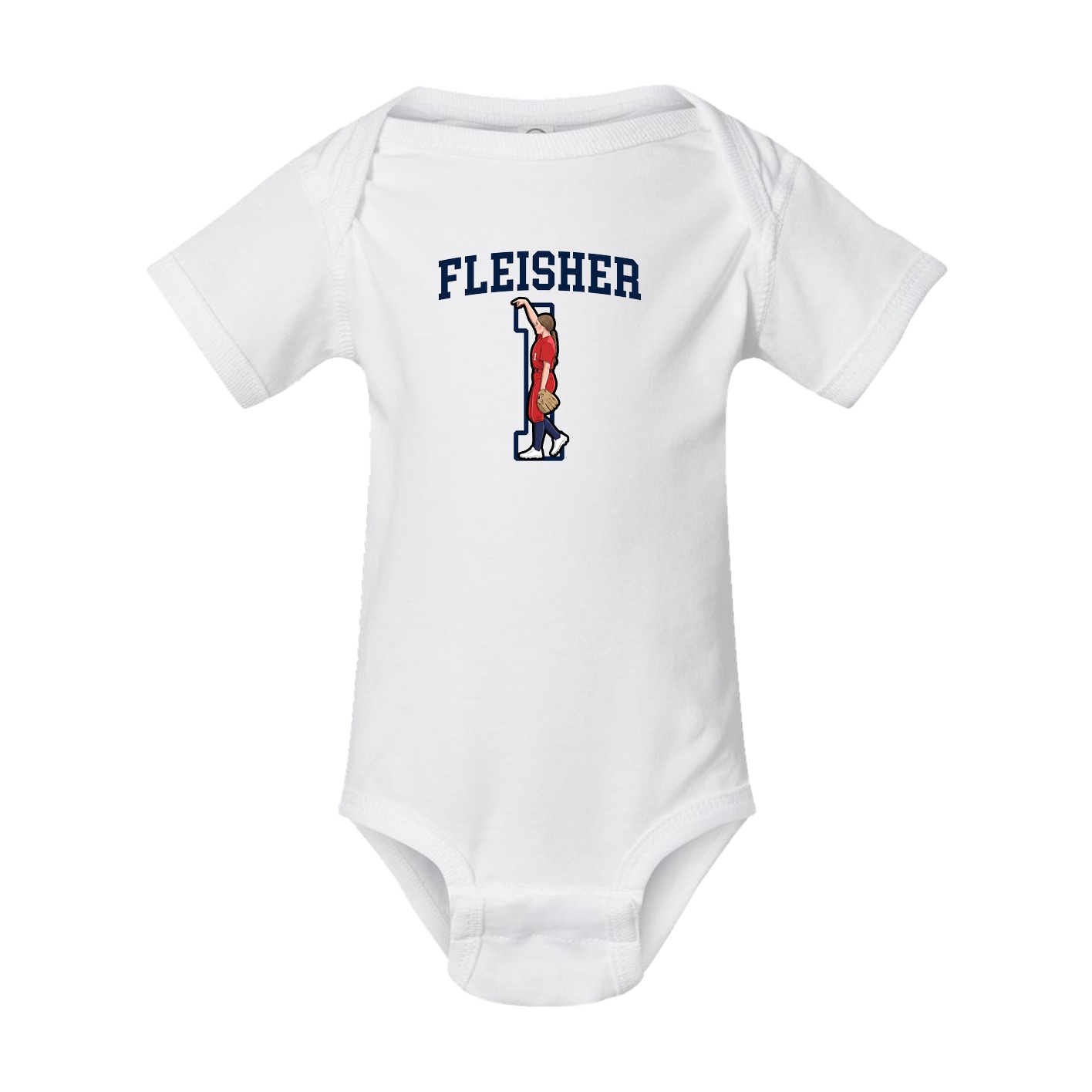 Baby Onesie — Shirsey in White
