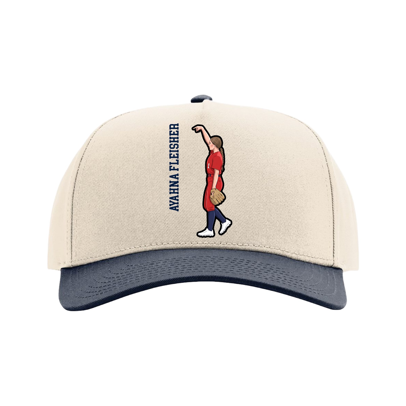 Full Fabric Five-Panel Champ Cap