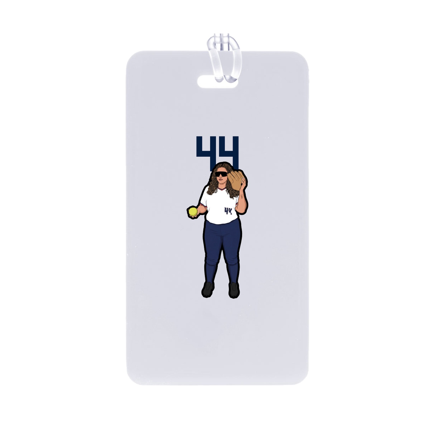 Bag Tag — Number Top in Classic