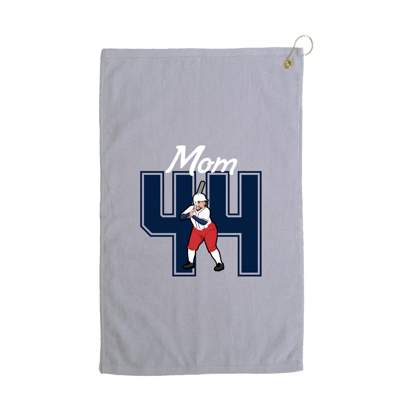 Golf Towel — Mothers Day Shirsey in Grey
