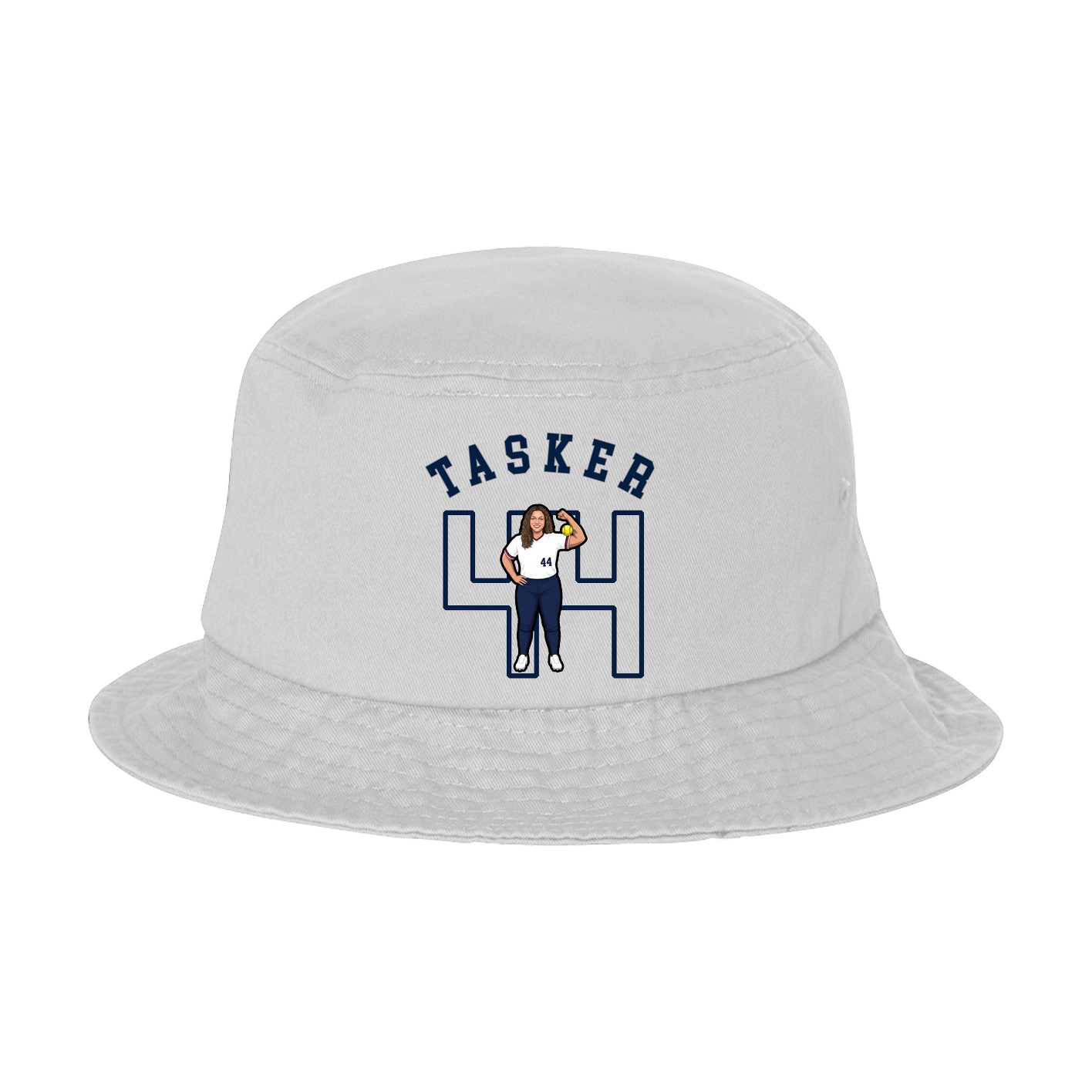 Bucket Cap — Shirsey Arch in White
