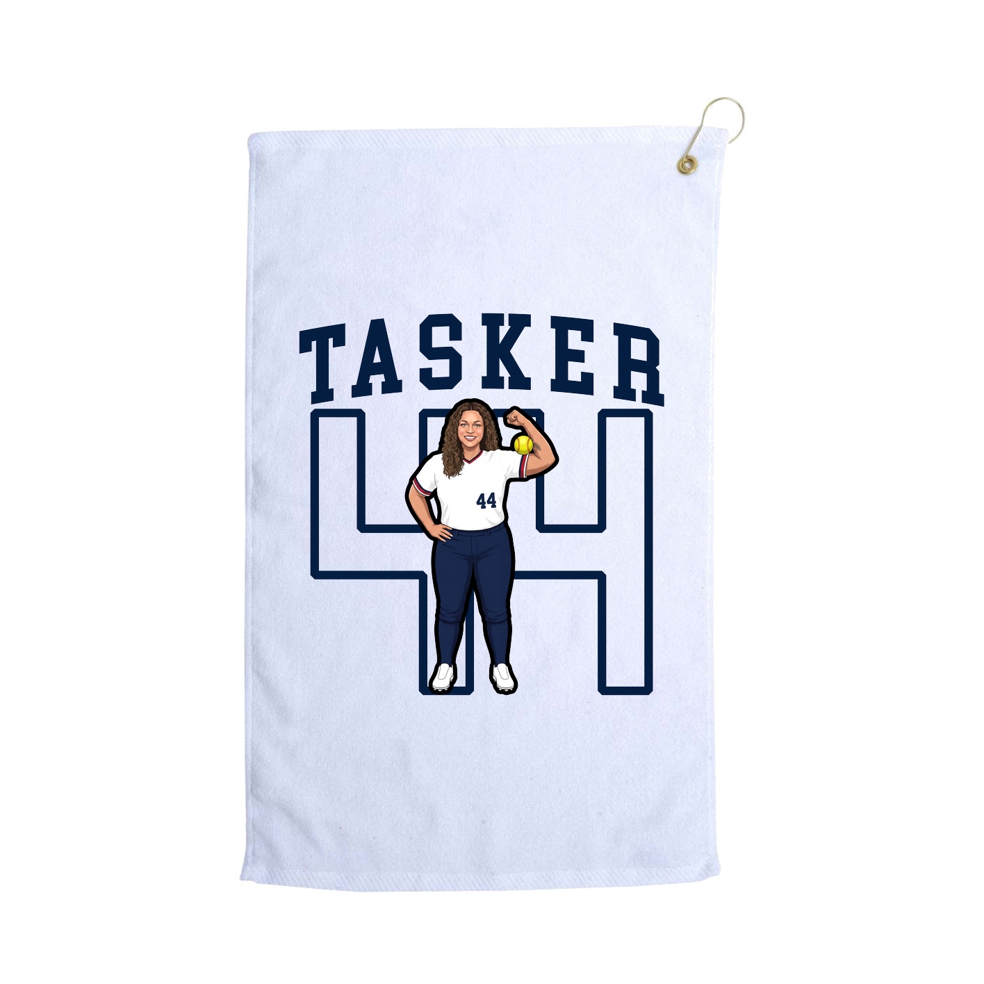 Golf Towel — Shirsey in White