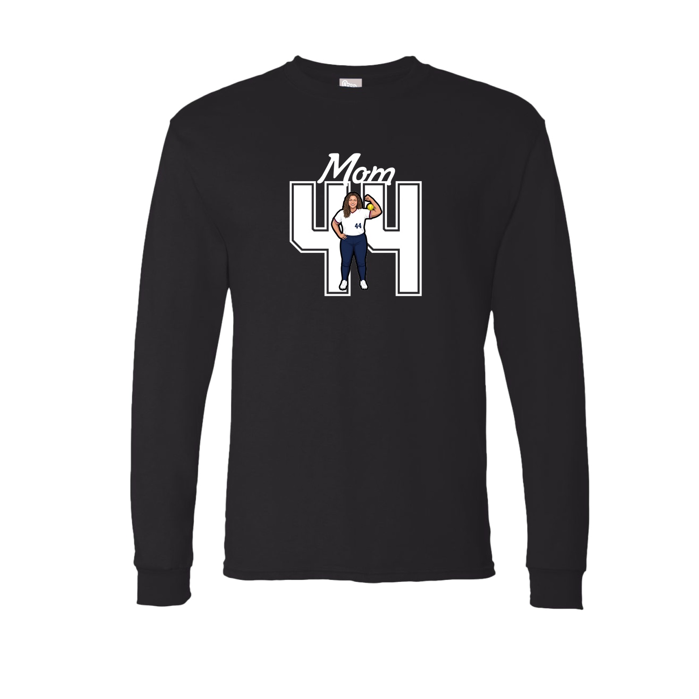 Long Sleeve Tee — Mothers Day Shirsey in Black