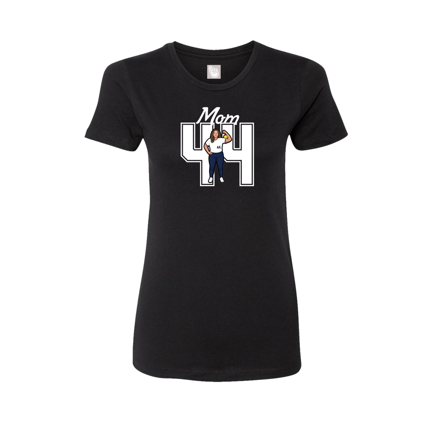 Womens Tee — Mothers Day Shirsey in Black
