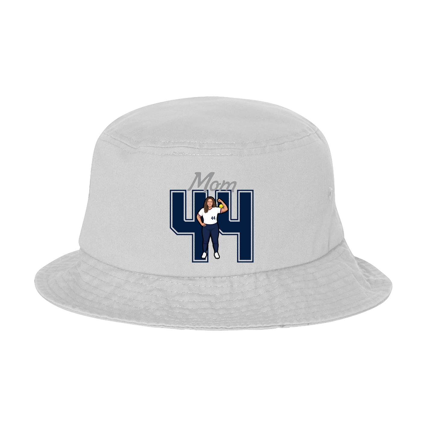 Bucket Cap — Mothers Day Shirsey in White