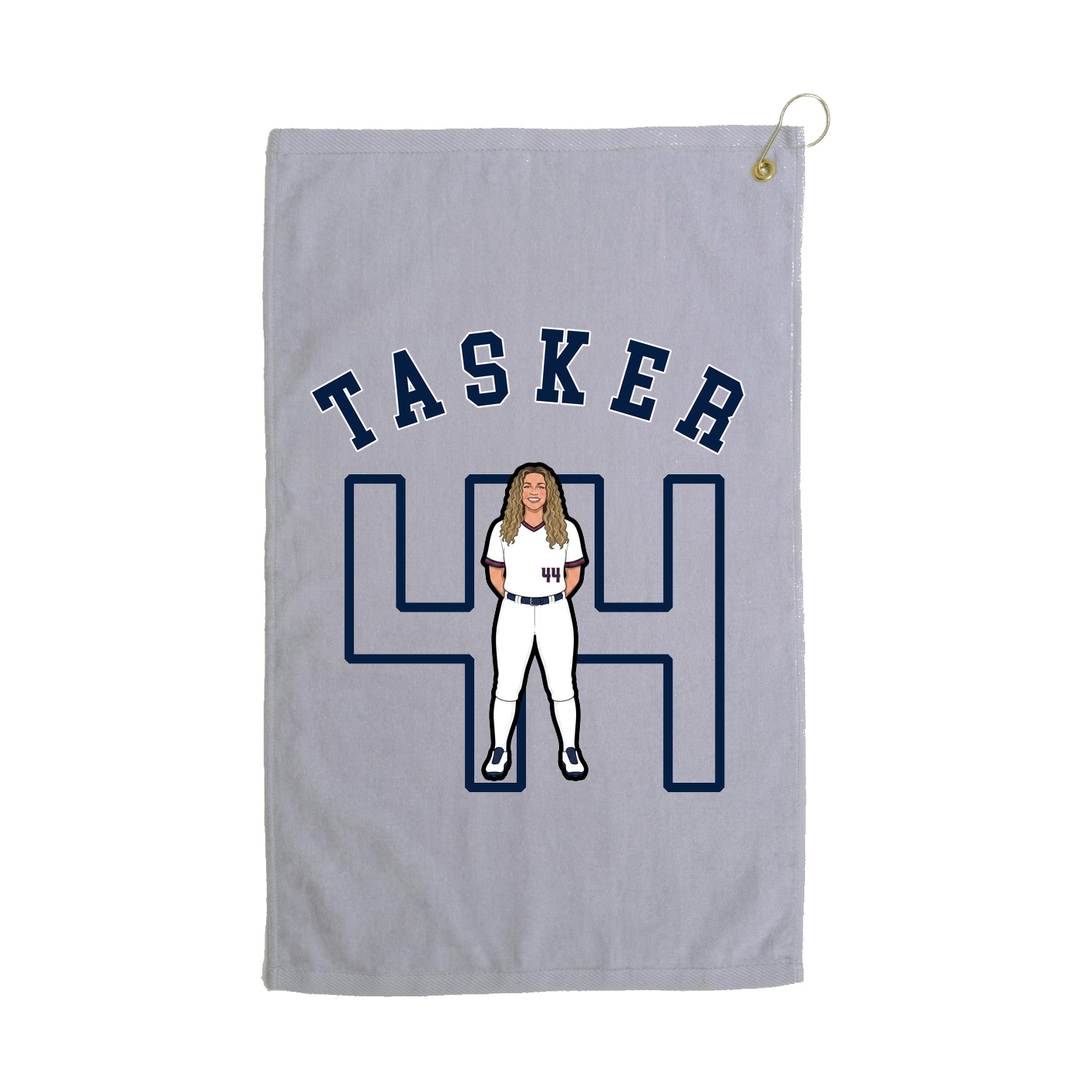Golf Towel — Shirsey Arch in Grey