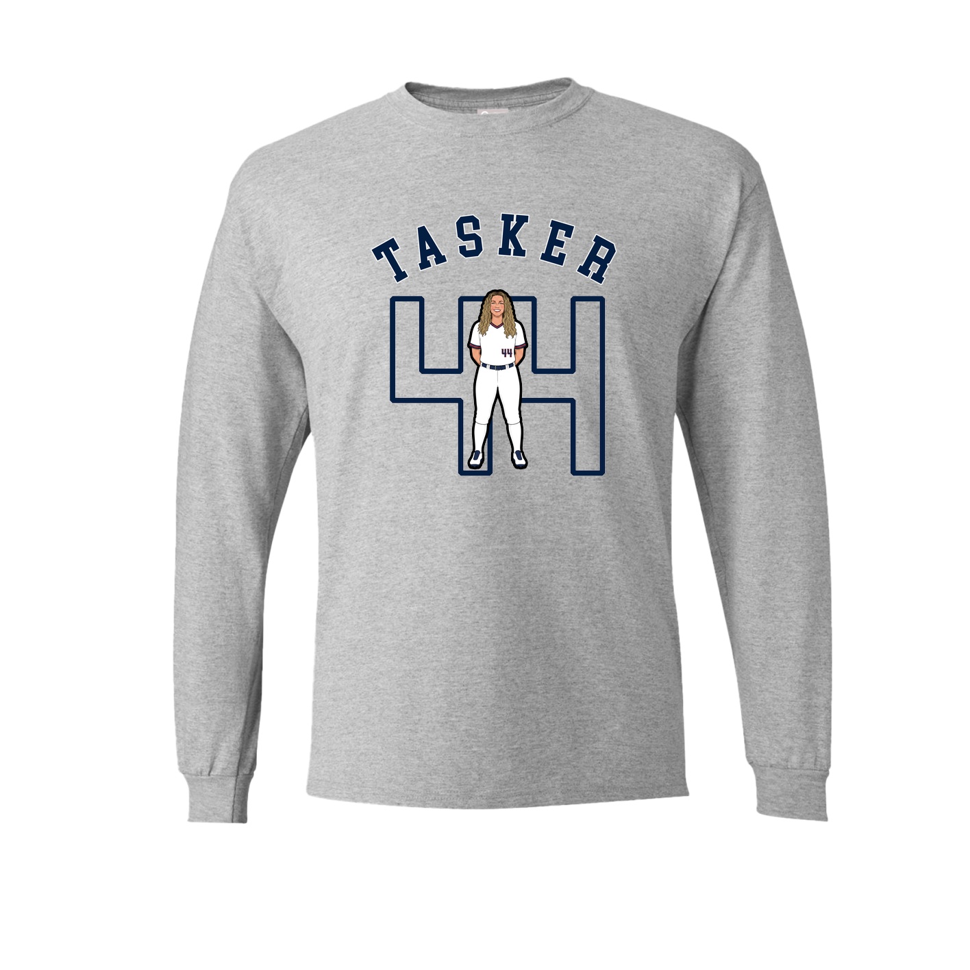 Long Sleeve Tee — Shirsey Arch in Grey