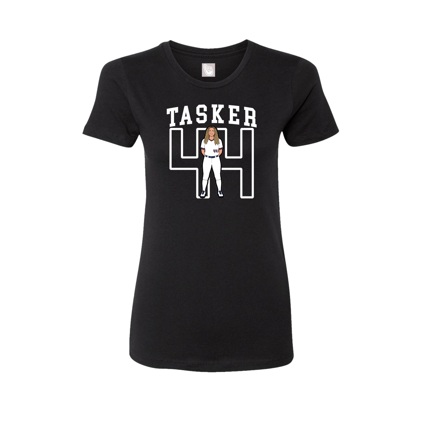 Fitted Women's Tee — Shirsey in Black