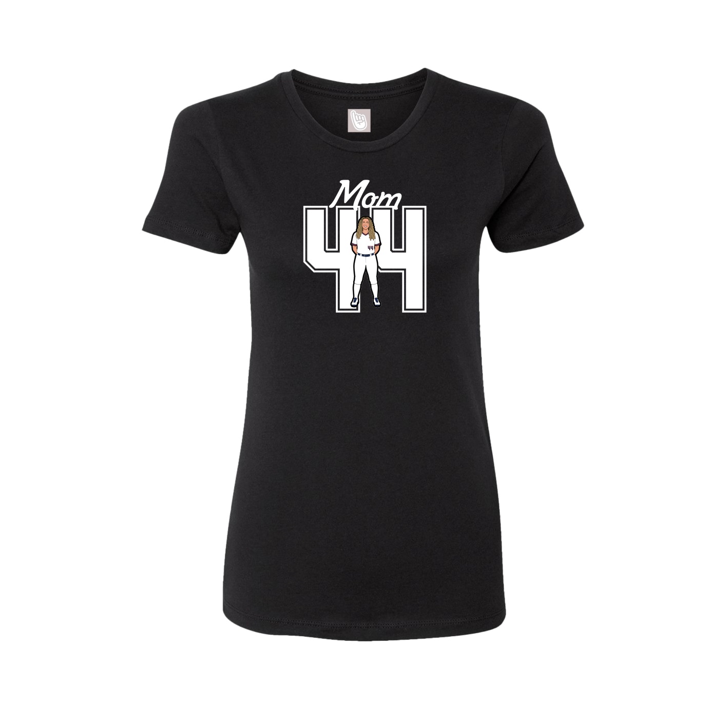 Womens Tee — Mothers Day Shirsey in Black