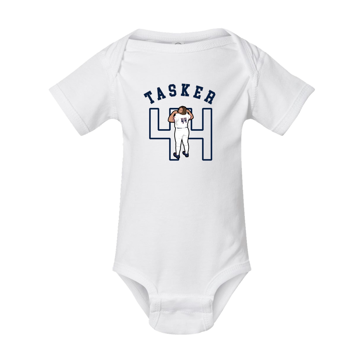Baby Onesie — Shirsey Arch in White