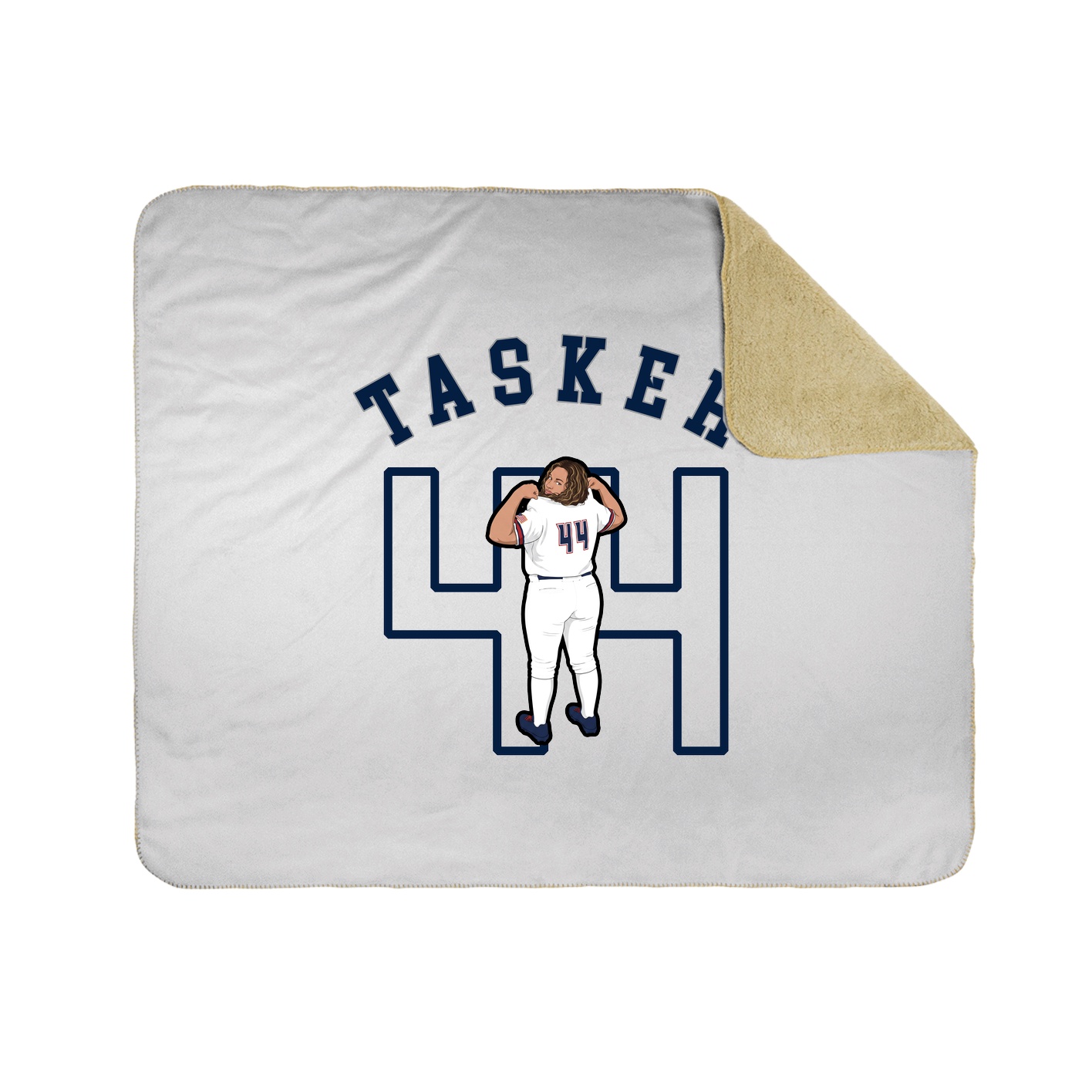 Throw Blanket — Shirsey Arch in White