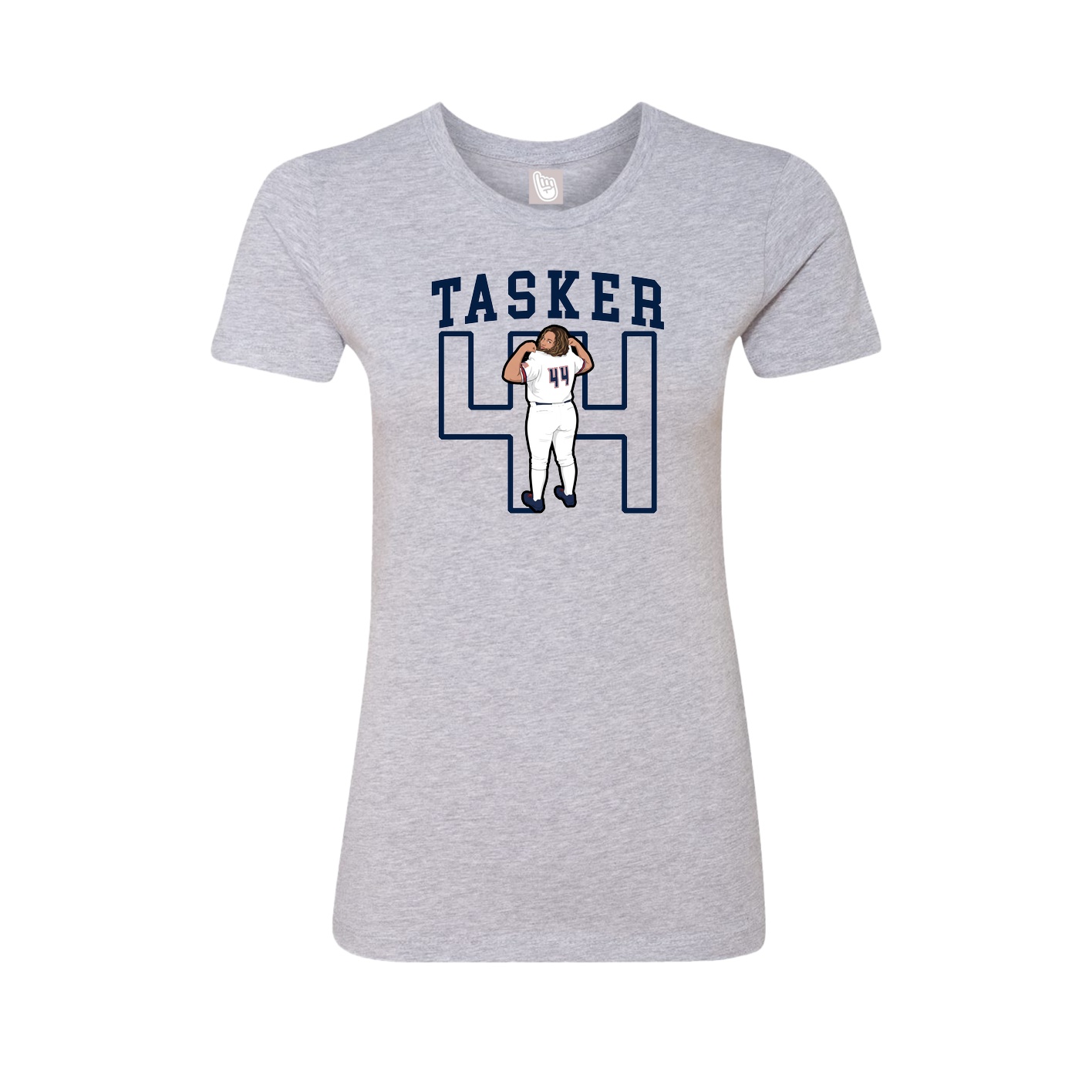 Fitted Women's Tee — Shirsey in Grey